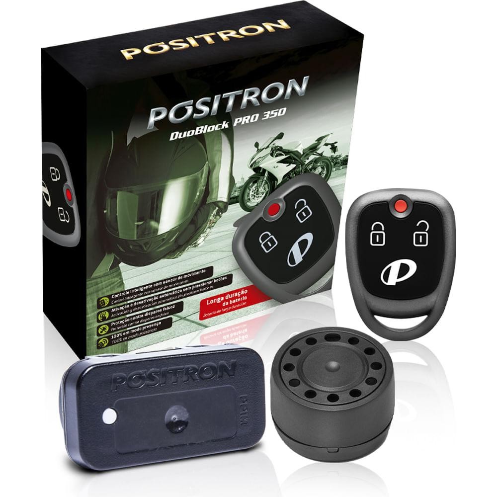 Alarme para Moto Universal Positron Duoblock PRO G8 em Oferta na Shopee