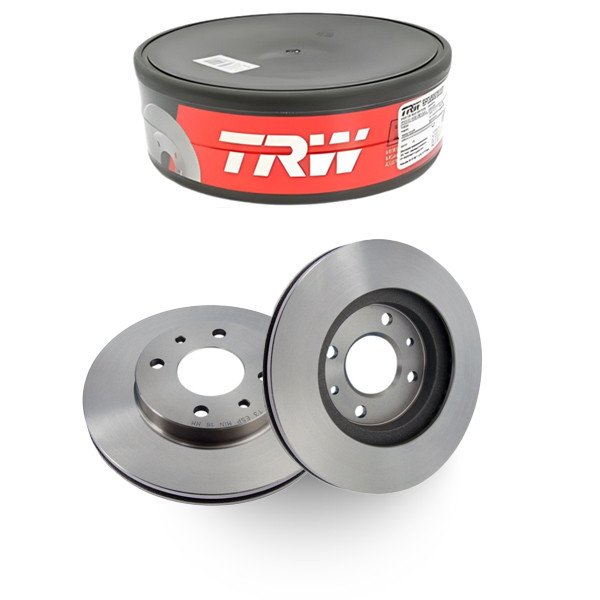 Par Disco de Freio Ventilado Fiat STRADA 1.3 1.4 1.5 1.6 1.8 TRW