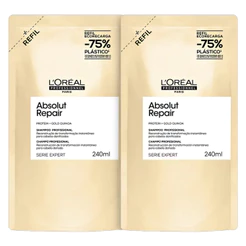 KIT C/2 REFIL SH ABSOLUT REPAIR LORÉAL PROFESSIONNEL 240ML