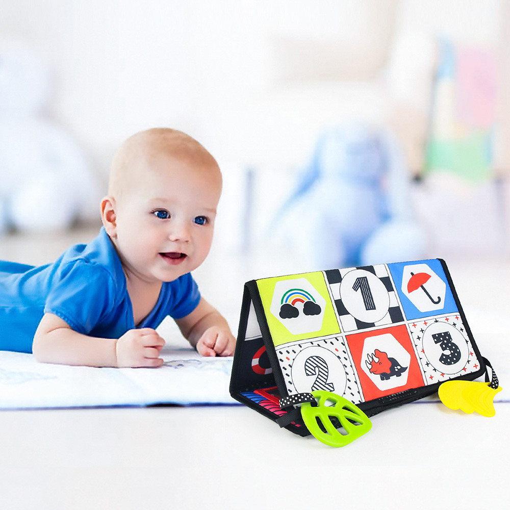 Bebê Barriga Tempo Brinquedos Espelho De Chão Sensorial Preto E Branco Alto Contraste Cedo Educacional Pendurado Brinque em Oferta na Shopee