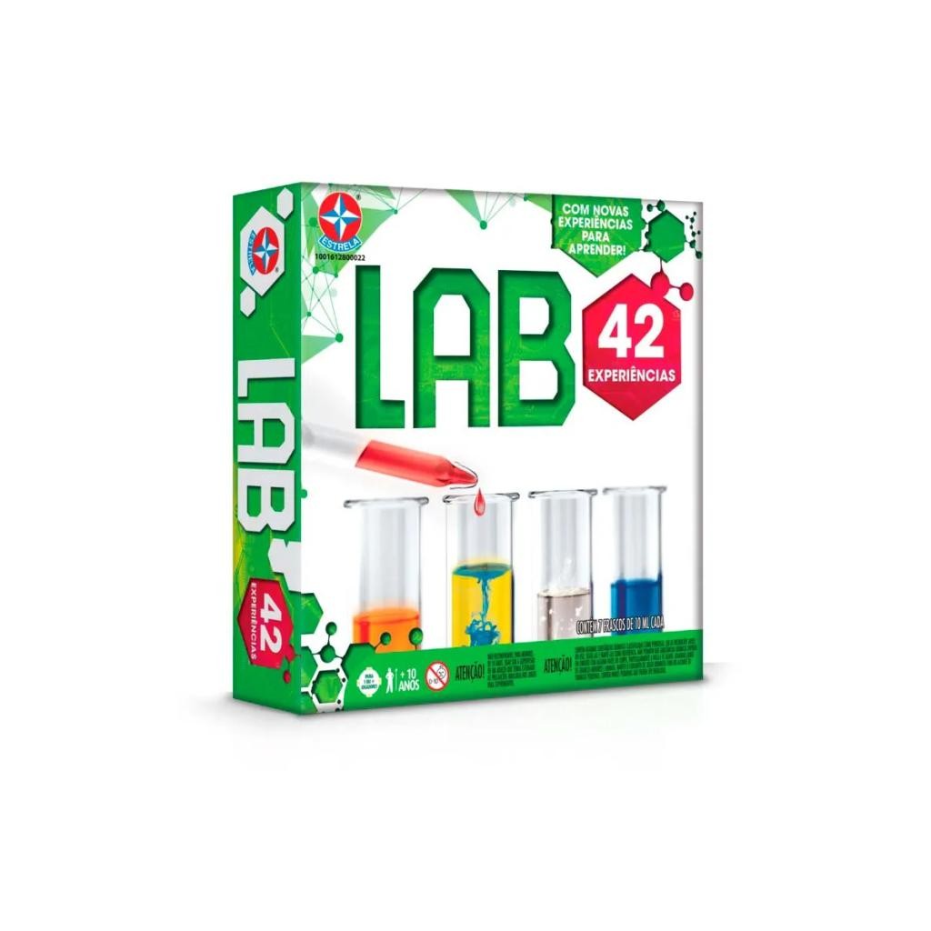 Jogo Lab 42 Estrela - Jogo de Raciocínio e Dedução Lógica para 3 a 6 Jogadores