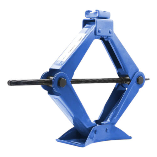 Imagem Macaco Sanfona Tech One Universal 2 Toneladas Azul P/ Carro 