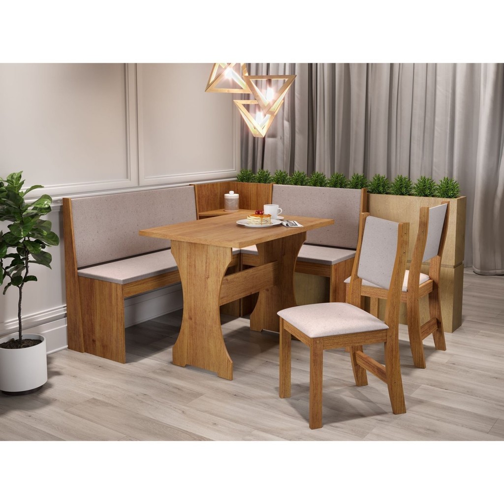 Canto Alemão Mesa de Jantar: Onde Comprar | BuscaProdutos