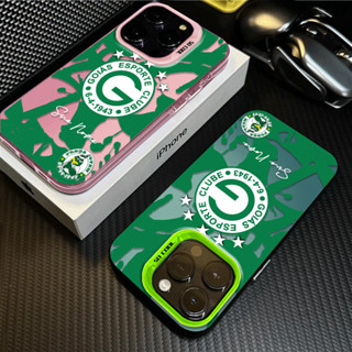 Capinha personalizada time Goiás para iPhone 16 15 14 13 12 11 pro max xr xs max  14 15 16 plus capa anti impacto em Oferta na Shopee