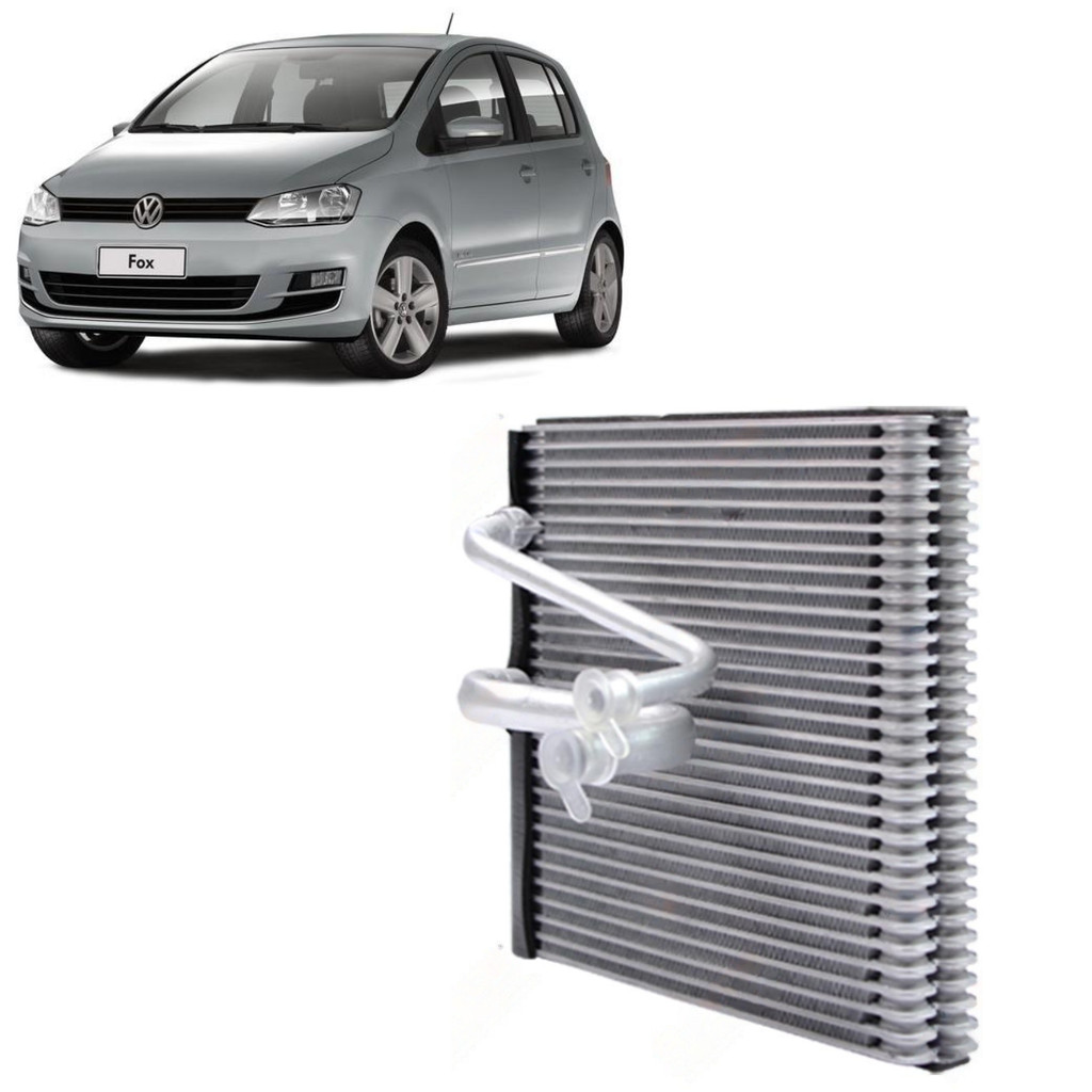 Evaporador VW Gol, Parati, Saveiro G5 2008 a 2012, G6 2013>, Fox 2010>, Polo 2010>, UP [Caixa Behr]