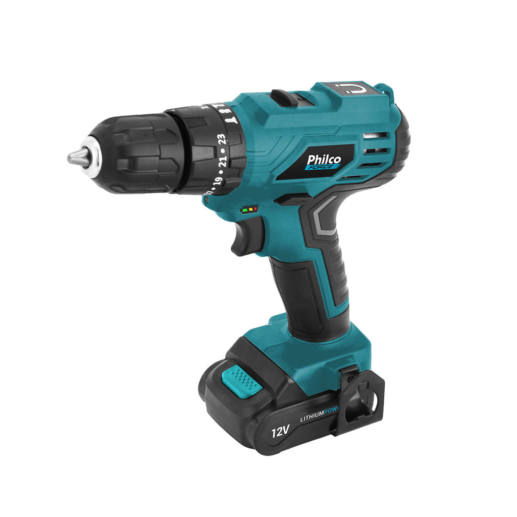 Parafusadeira Philco Force PPF120MF 3 em 1 1500RPM - Home & Living