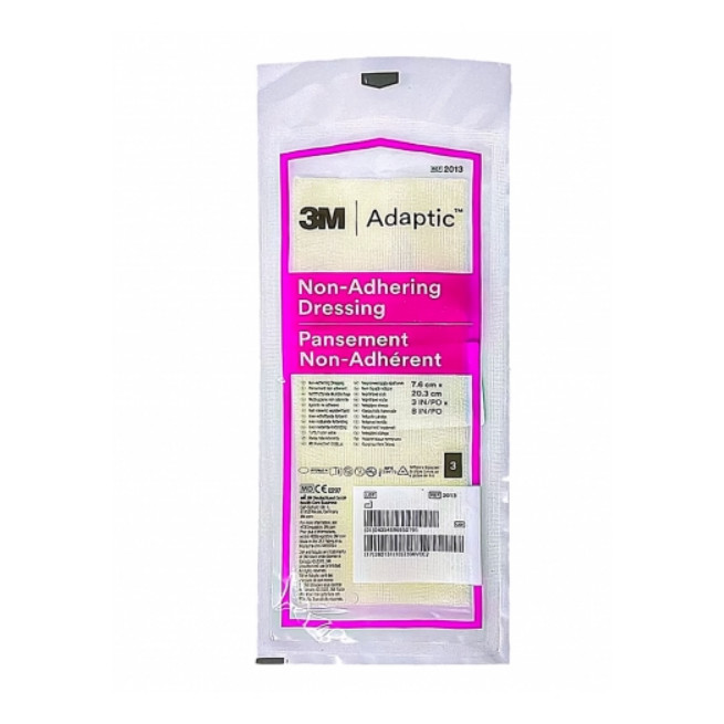 Curativo Adaptic Não Aderente  7,6 x 20,3 cm C/1 Unidade Ref 2015 - Systagenix 3M