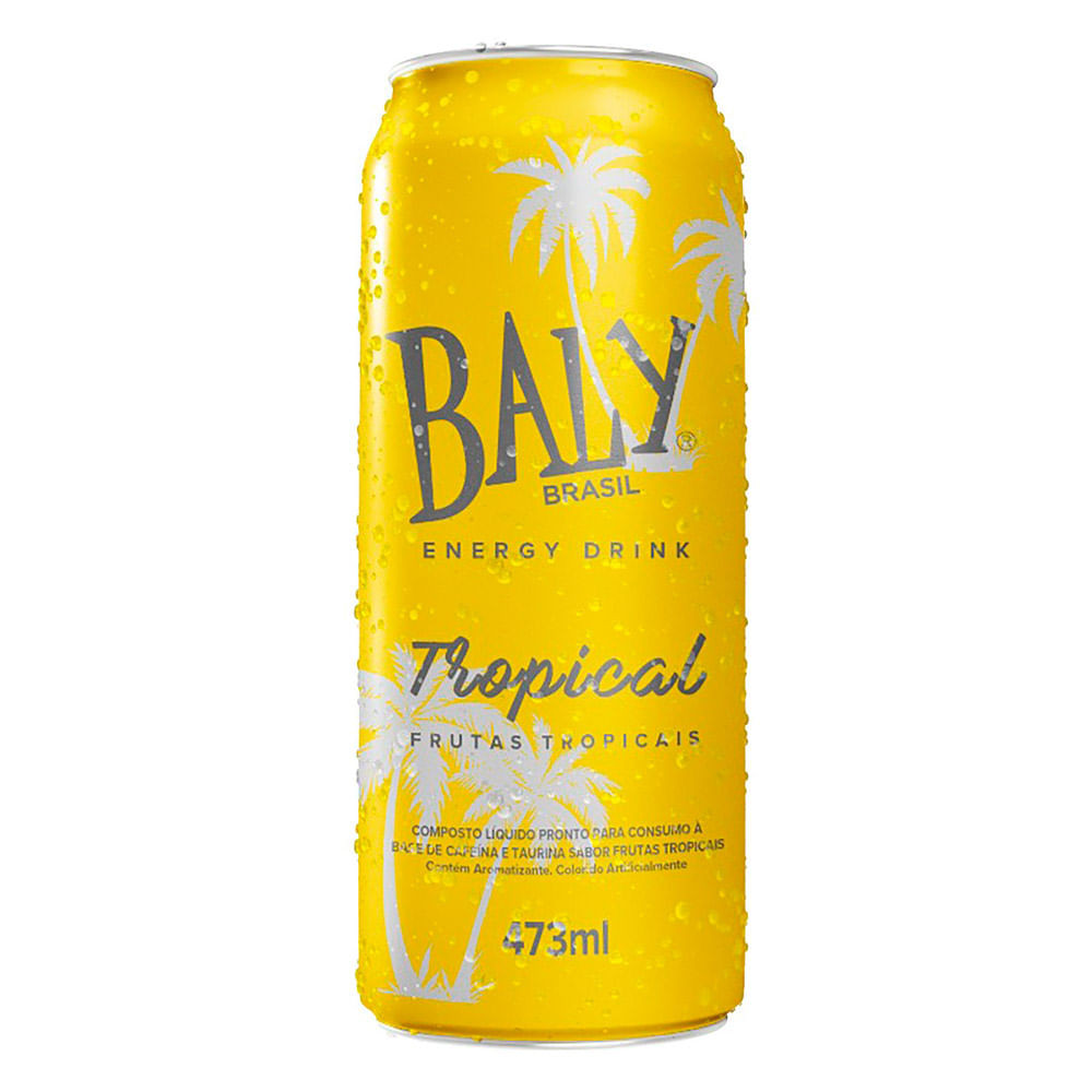 Energético Baly Tropical 473ml - Food & Beverages
