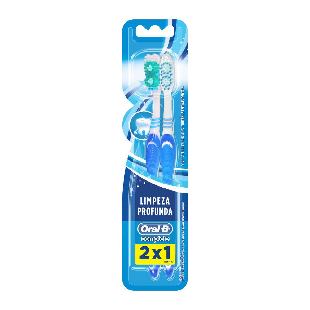 Escova Dental Oral-B Complete Macia Cores Sortidas Leve 2 Pague 1 - Health