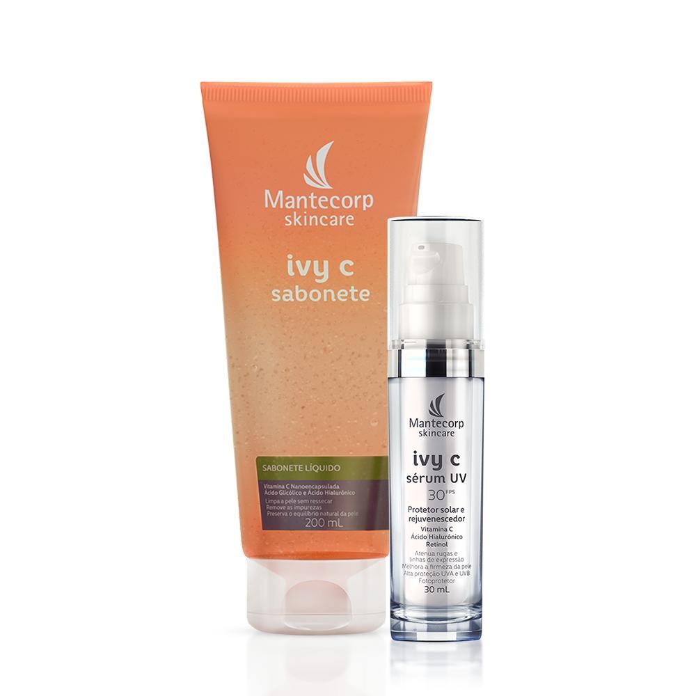 Kit Rejuvenescimento Sab. Ivy C+ Rejuvenescedor Ivy C FPS30 em Oferta na Shopee