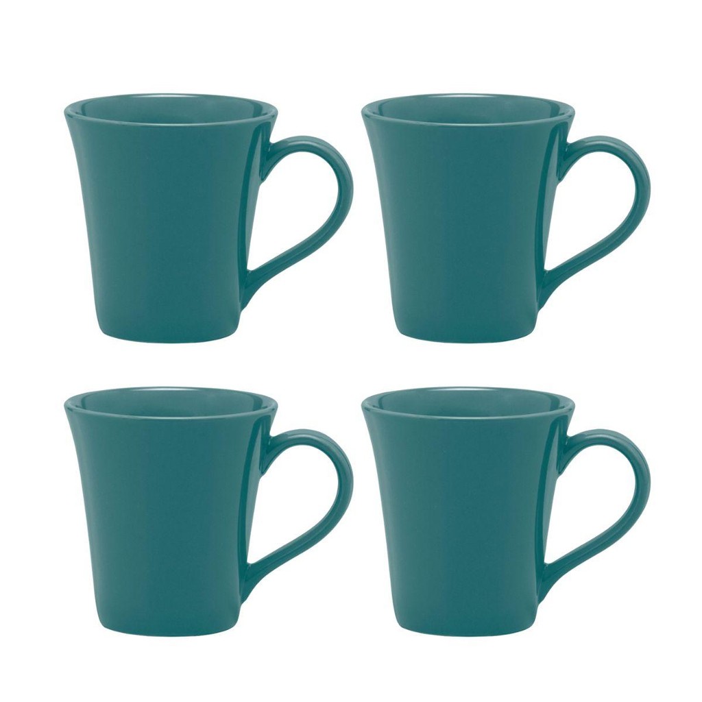 Jogo de 4 canecas Tulipa 330 ml Oxford Verde Escuro em Oferta na Shopee