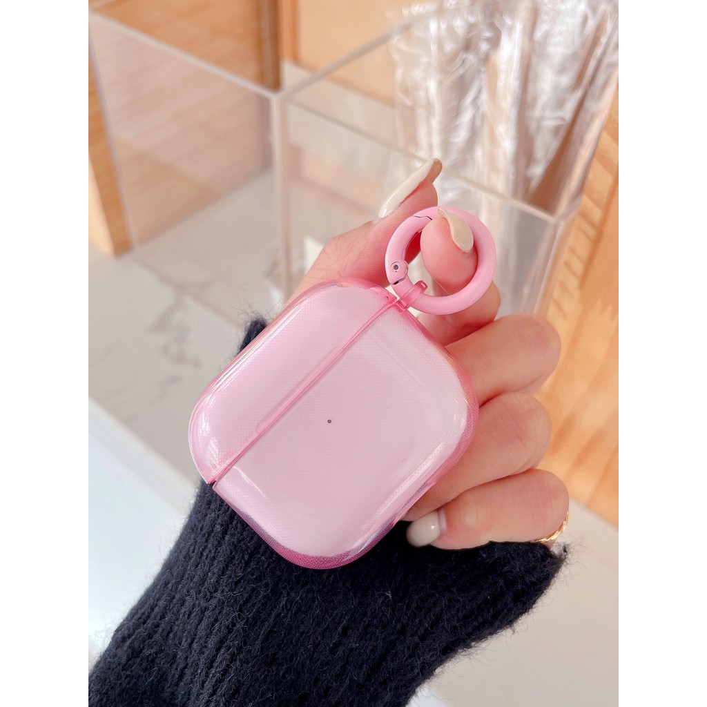 Capa De Fone De Ouvido Colorida Doce Para AirPods Pro 2/Cristalina Macia TPU Protetora 4 3 2/1