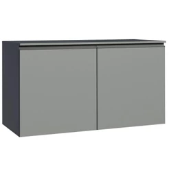 Balcão Cozinha 120 cm 2 Portas Suspenso Nice Madesa