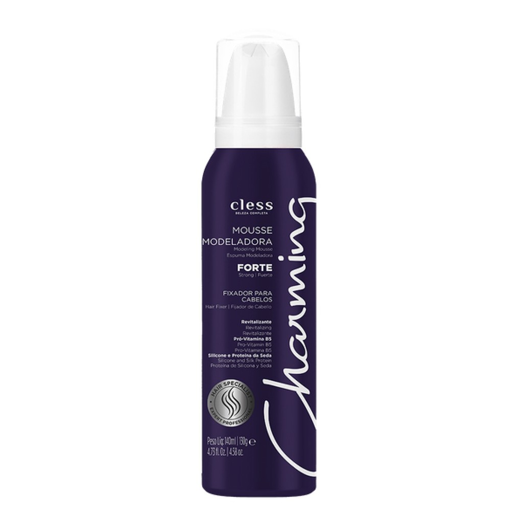 Cless Charming Mousse Modeladora Forte 140ml