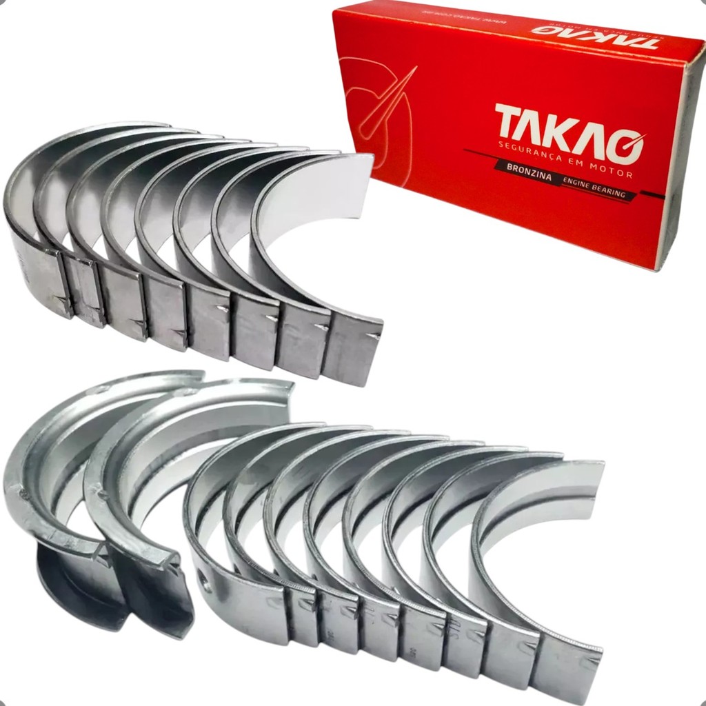 Kit Bronzina De Mancal E Biela Cruze Tracker Sonic 1.6 1.8 16v Ecotec 2012 A 2018