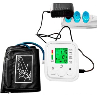 Monitor digital de pressão arterial de braço totalmente automático em Oferta na Shopee