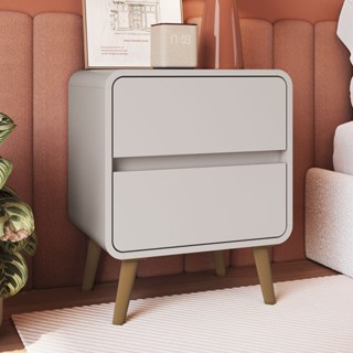 Mesa de Cabeceira Curve 2 Gavetas - Completa Industria em Oferta na Shopee