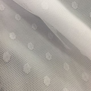Tecido Tule Point Para Vestidos Casuais Véus Mangas e Aplicações 100% Poliéster Diversas Cores