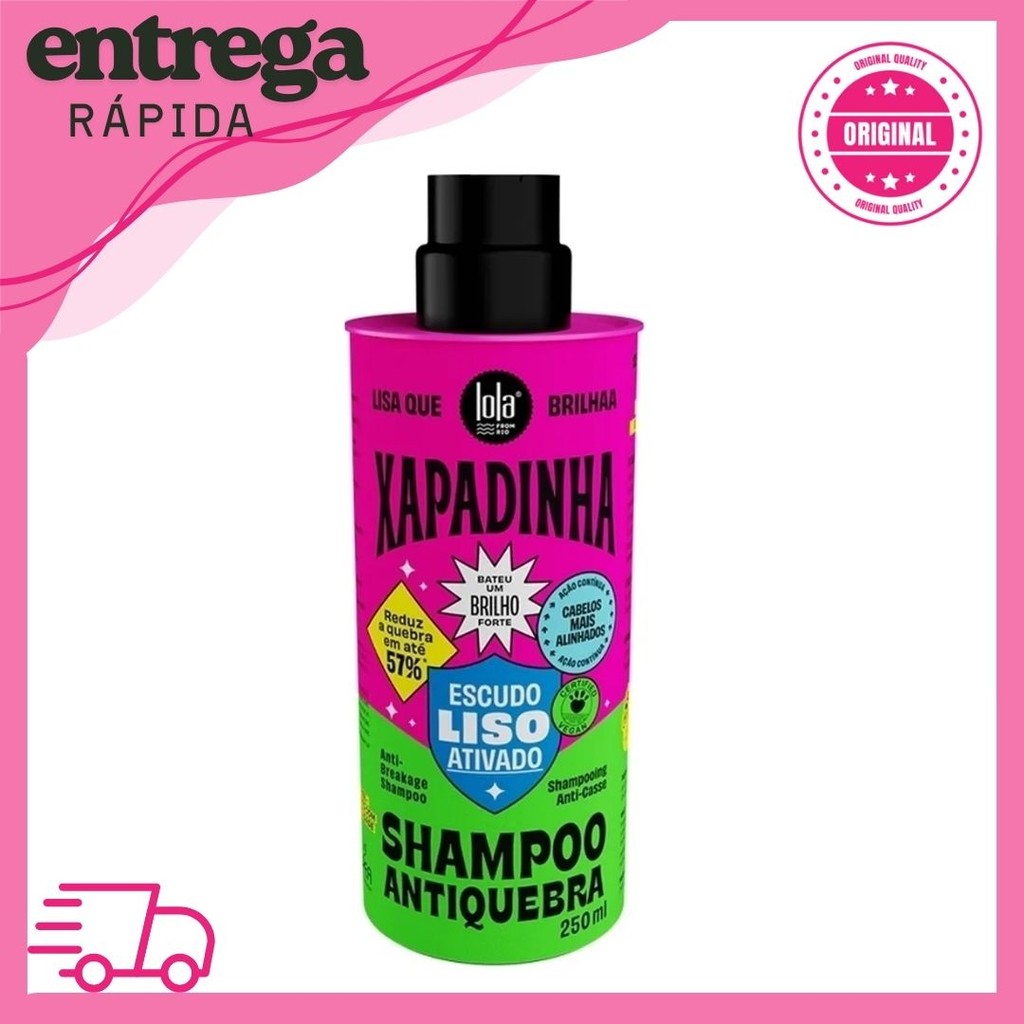 Xapadinha Shampoo Antiquebra - 250ml Lola cosmetics