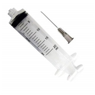 SERINGA 20ML AGULHA 22G 1 (25X0,70MM) LUER LOCK CX COM 50UN em Oferta na Shopee