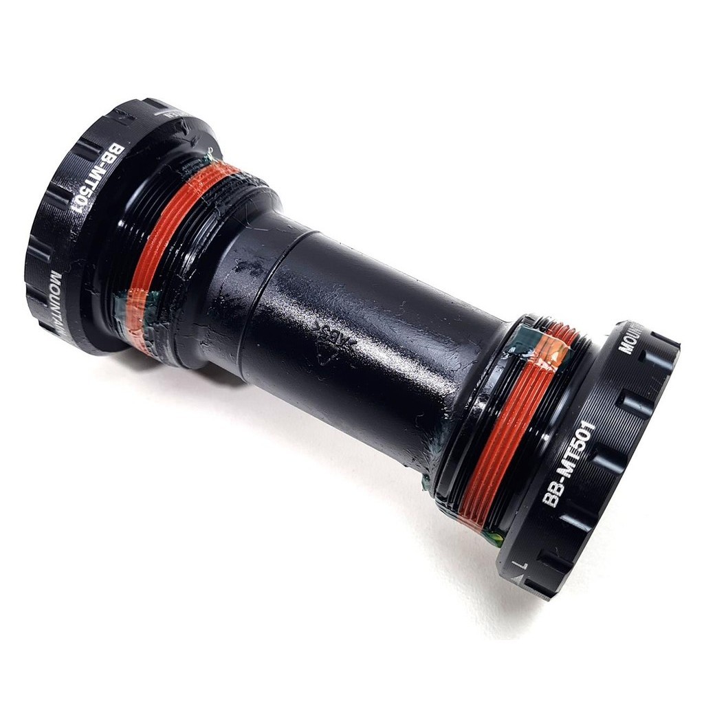 Movimento Central Shimano Alivio MT501 BSA Rosca Inglesa Integrado Hollowtech em Oferta na Shopee