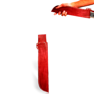 Bainha De Facão Em Couro Legítimo Resistente Rústico 12Pol. Profissional em Oferta na Shopee