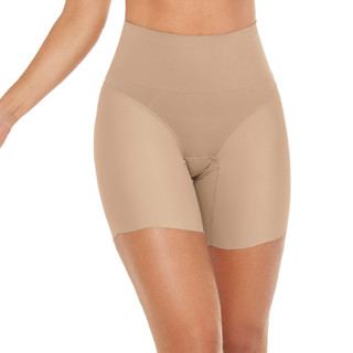 Bermuda Modeladora Invisible Laser Bege em Oferta na Shopee