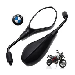 Retrovisor Modelo Bmw F800 Fixo Rosca Honda Ou Yamaha Par