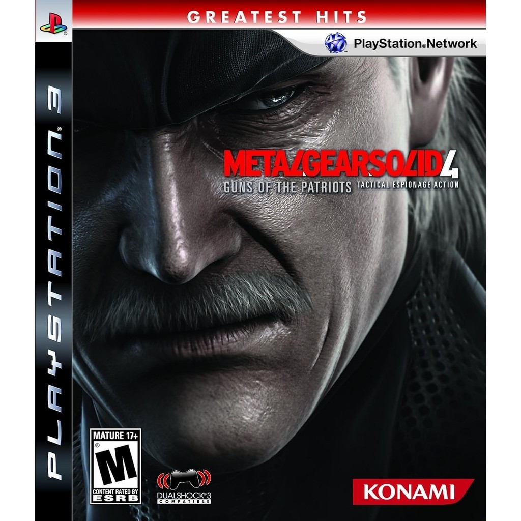 Metal Gear Solid 4 Guns Of Patriots PS3 Midia Fisica