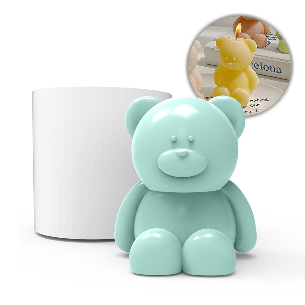 Molde de Silicone Ursinho Bichinho para Lembrancinha Chá de Bebê Infantil Vela Sabonete Resina em Oferta na Shopee