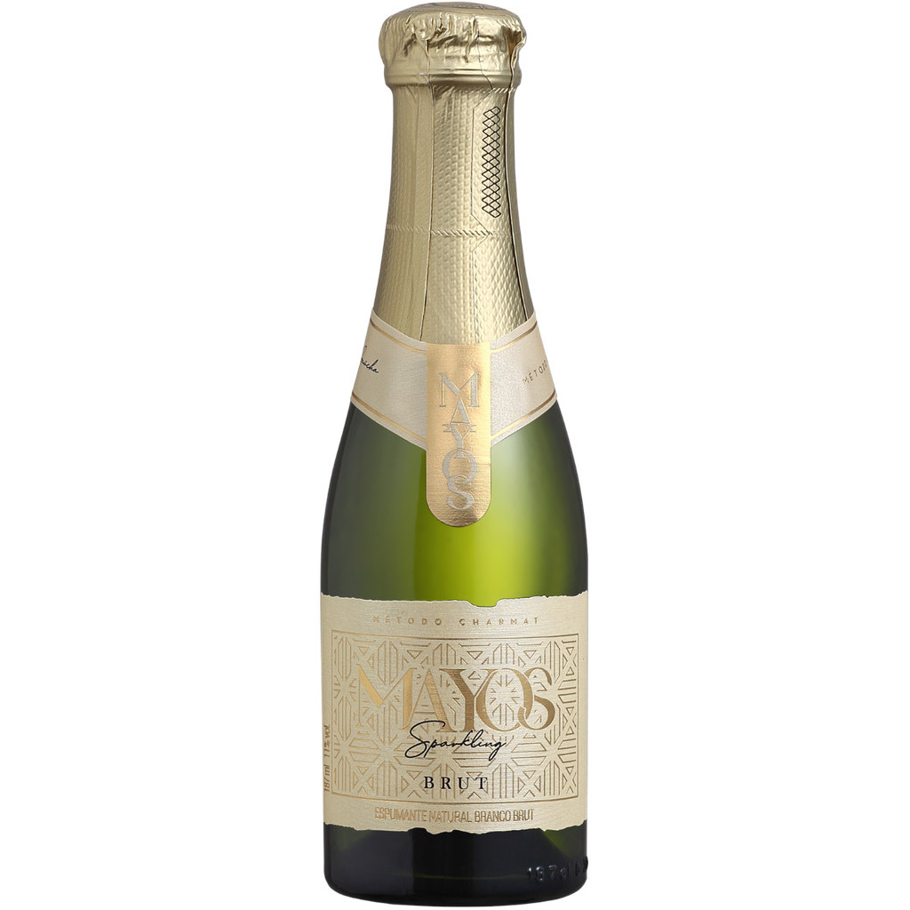 MINI ESPUMANTE MAYOS BRUT 187ML em Oferta na Shopee
