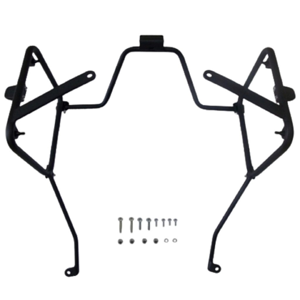 Suporte de mala bau lateral side case ferro traseiro Transalp 700 XL700 V Monokey
