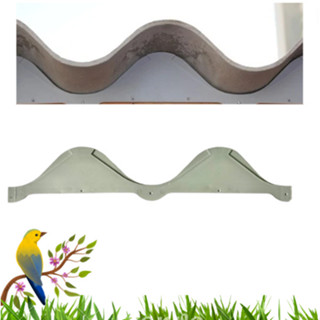 15 Passarinheira Fechada Para Telha Eternit Brasilit Cinza em Oferta na Shopee