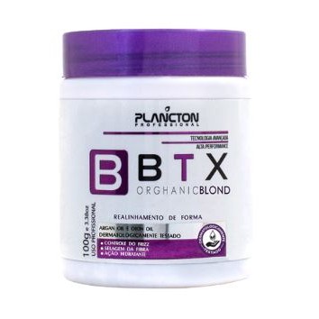 BTX Blond - Realinhamento de Forma sem formol 100g - Plancton Professional em Oferta na Shopee