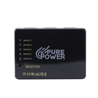 Switcher 5 Em 1, HDMI, 4K/30HZ, Pure Power, PP-SWT-002 em Oferta na Shopee