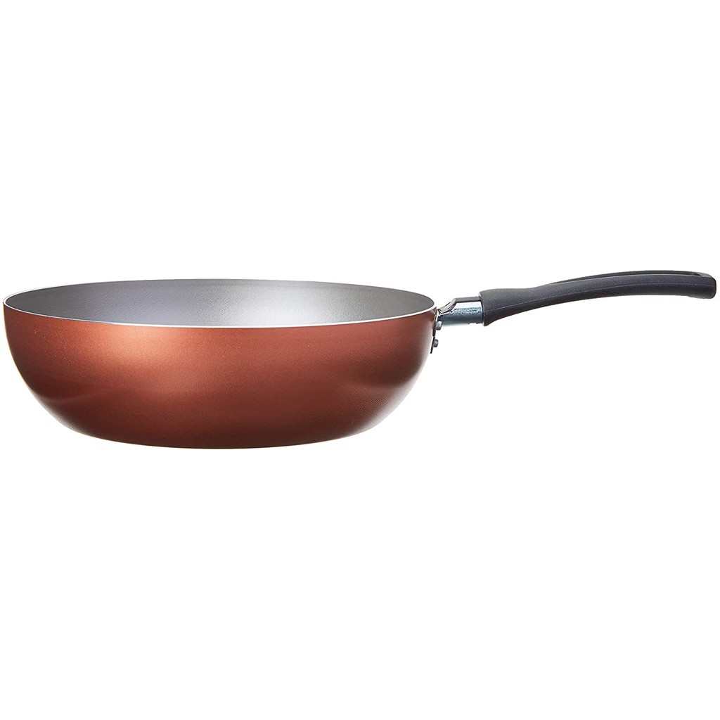 Frigideira Wok Panela Antiaderente De Aluminio Brinox 2,3l