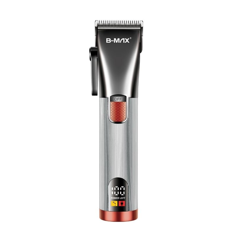 Máquina De Cortar Cabelo Profissional Sem Fio Maquina De Acabamento Profissional B-MAX BM018