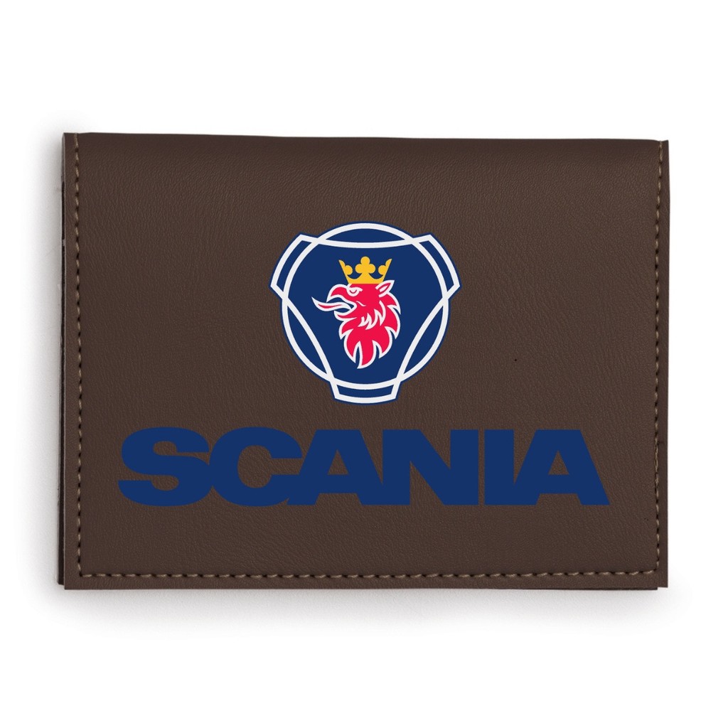 Carteira Porta Cartão P/ Rg Cnh Cédulas Cartões Para Scania