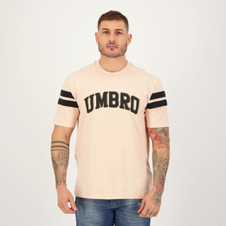 Camiseta Umbro College Concept Rosa em Oferta na Shopee