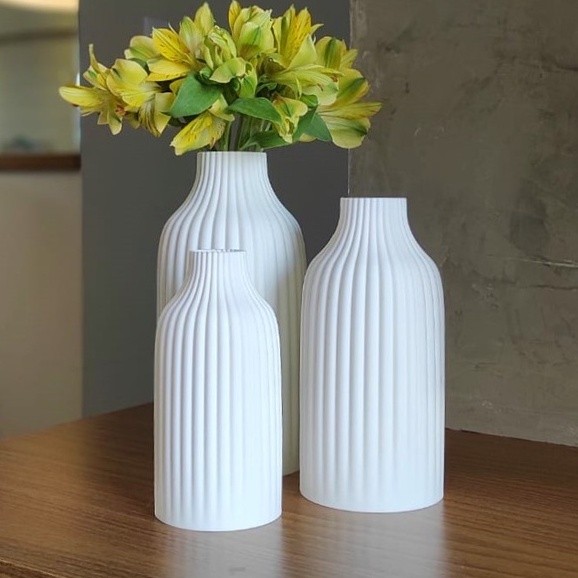 Vaso Vasinho de Plantas Geométricos Cachepot BRISA RISCOS Decorativos Para Mesa Rosa Arranjo Flores Suculentas Cachepot
