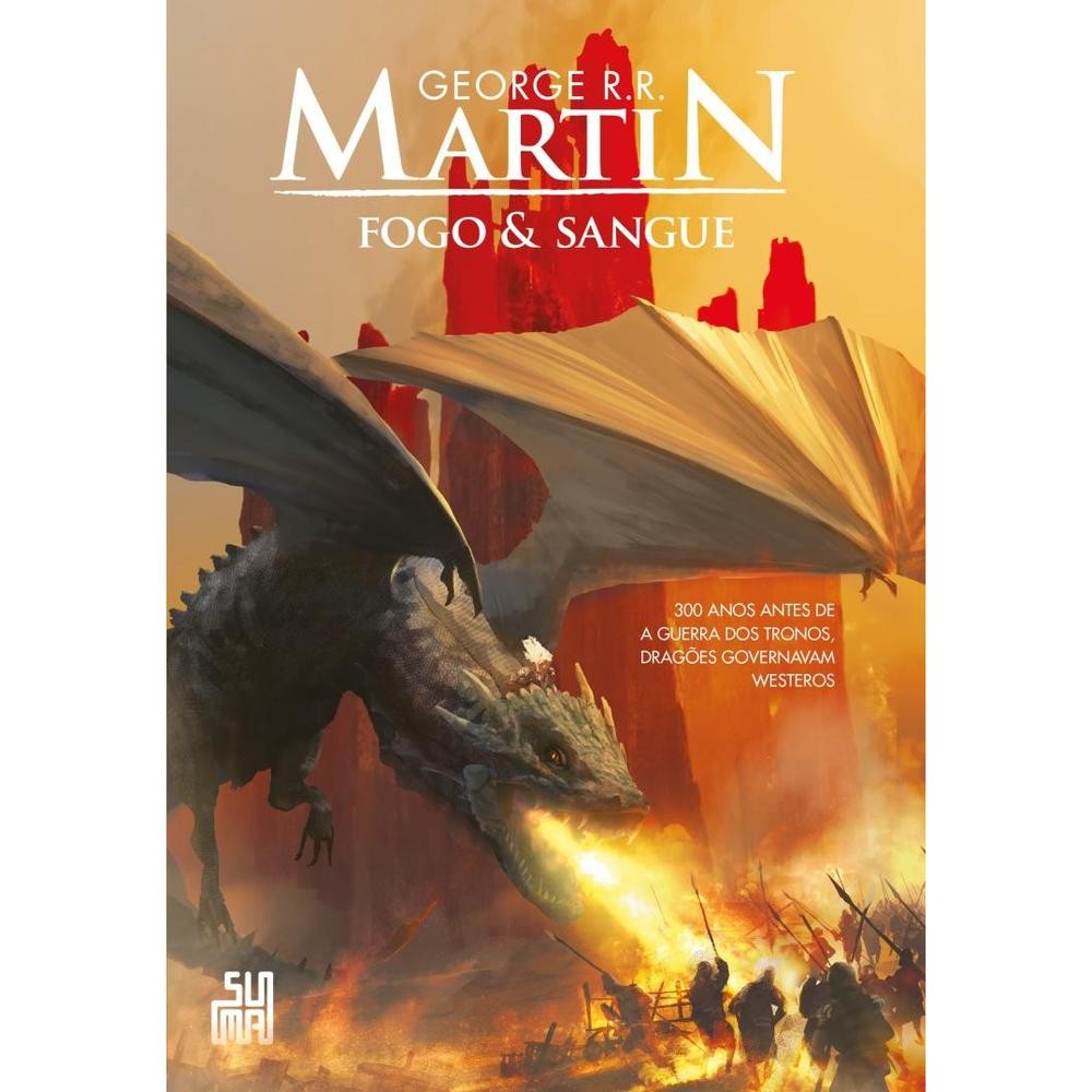 Capa do livro Fogo & Sangue – Volume 1