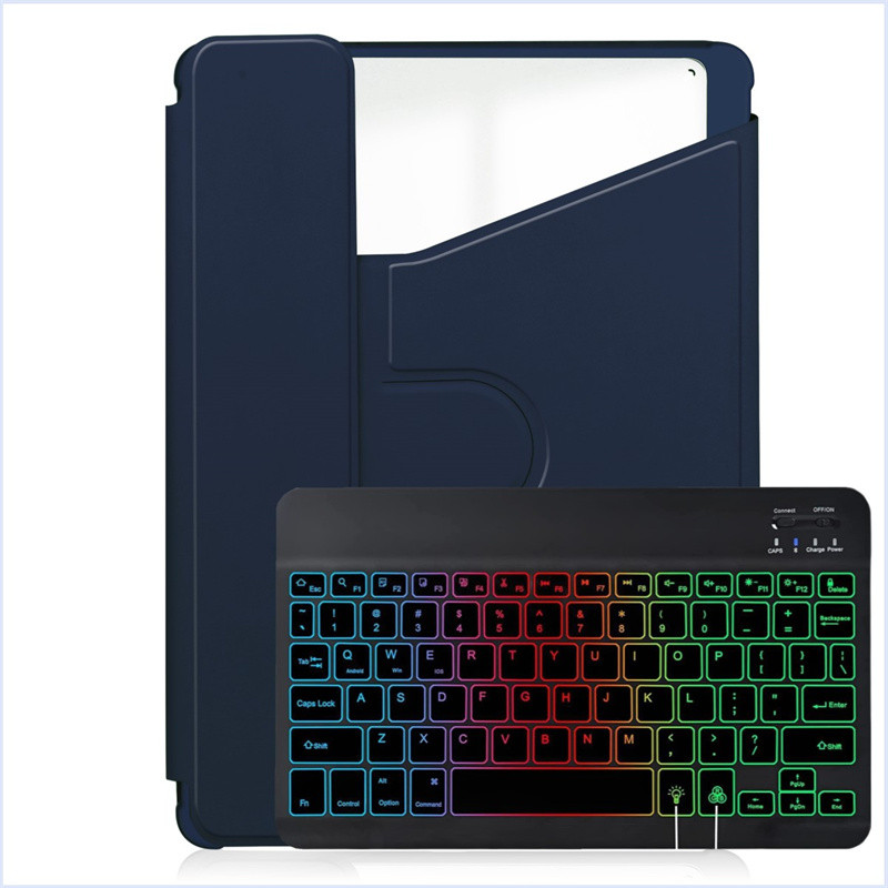Para Samsung Galaxy Tab A9 Plus A11 Touchpad E Teclado Bluetooth Retroiluminado 