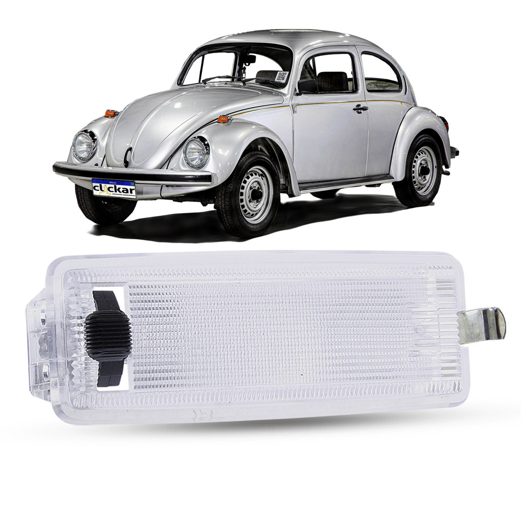 Lanterna Luz de Teto Fusca 78 a 96 Gol após 1995 Kombi após 1986 Apollo Caminhões Ford Escort Verona