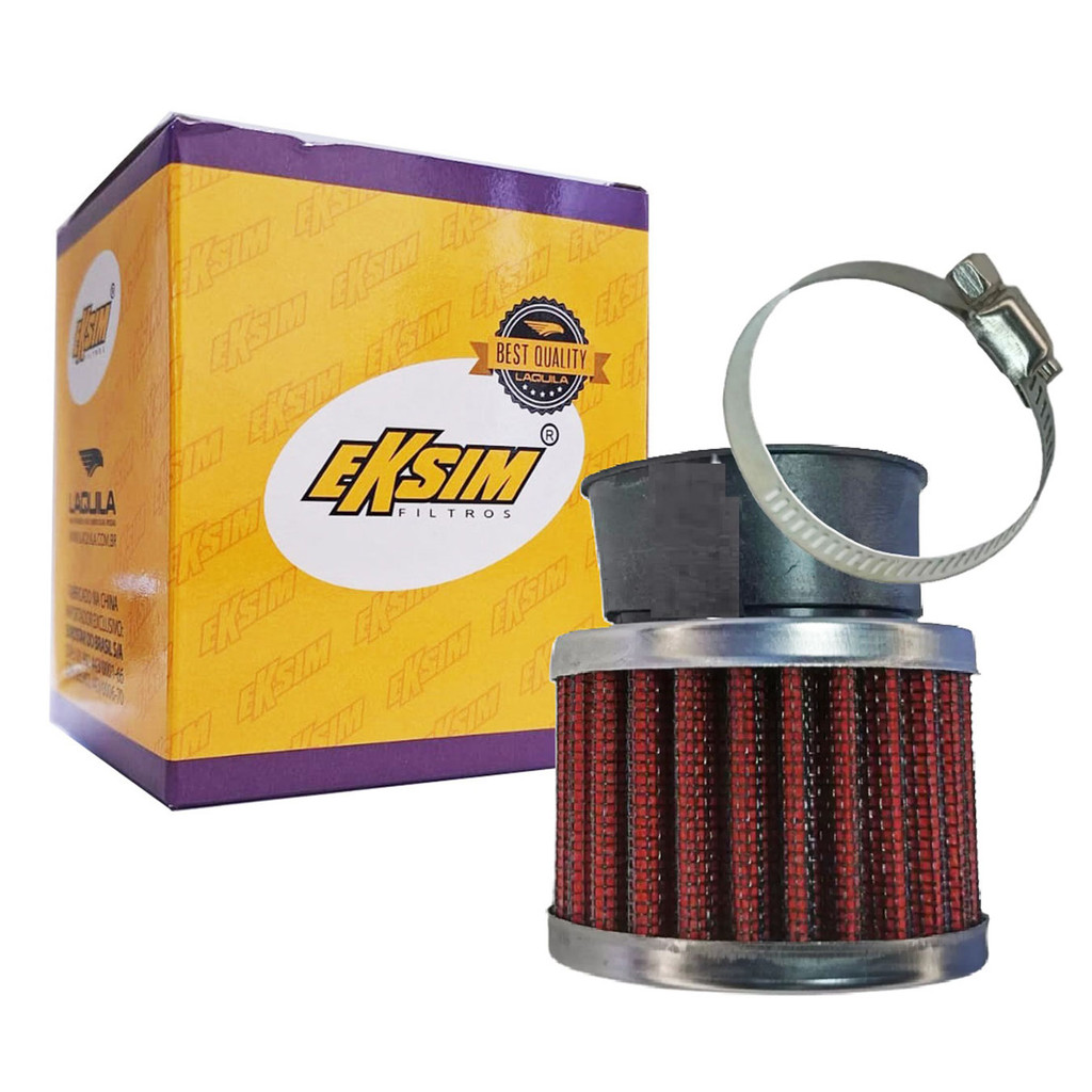 Filtro de Ar Esportivo Biz 100 / Biz 125 / Neo 115 / Traxx / Mobilete Eksim em Oferta na Shopee