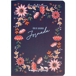 Bíblia Sagrada NAA | Jornada | Slim | Letra Maior | Luxo | Azul em Oferta na Shopee