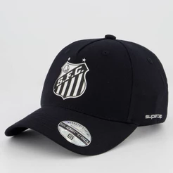 Boné Santos Americano Preto