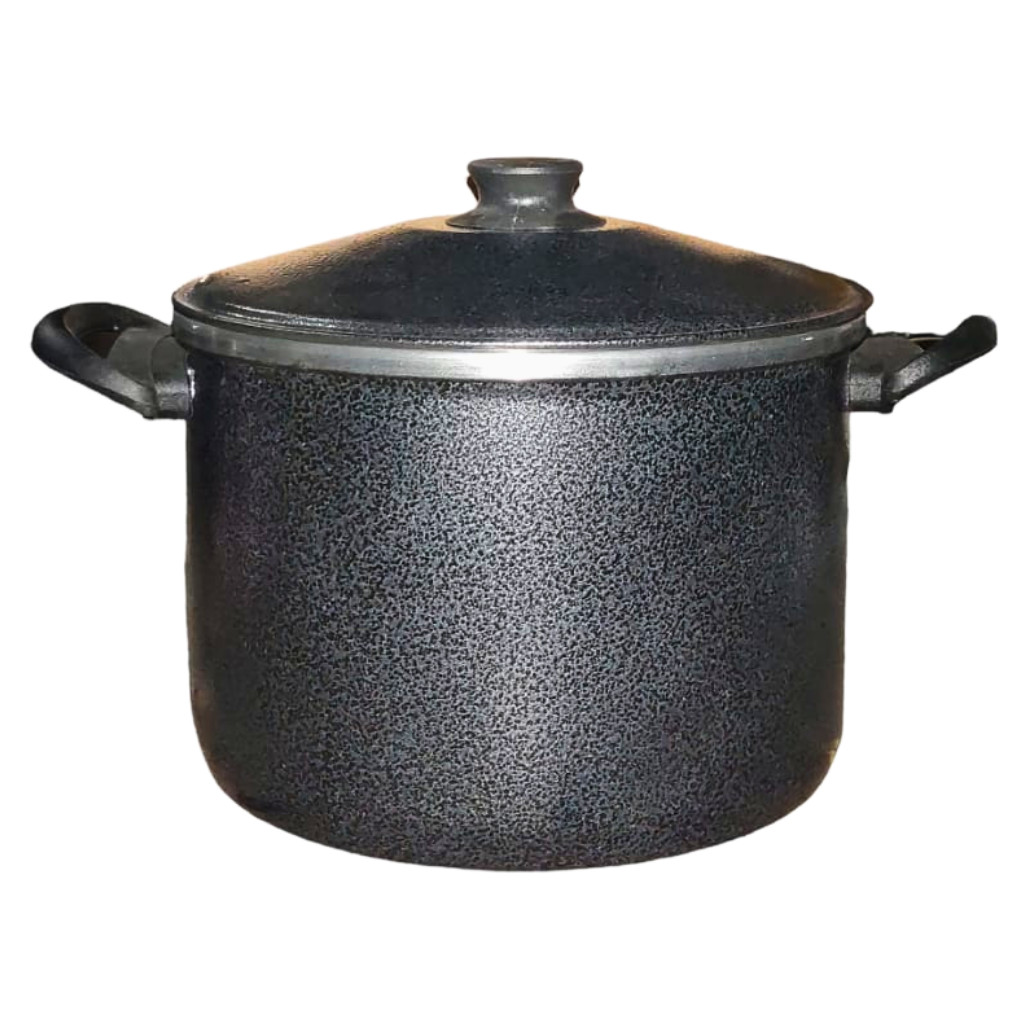 Caldeirão Panela 22 cm 5 Litros Pintada Resistente Multiuso Fácil de Limpar Alumínio Monte Cristo em Oferta na Shopee