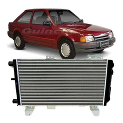 Radiador Escort 1989 1990 1991 1992 Ford 1.6 1.8 Manual
