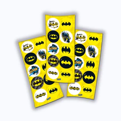 30~150 ADESIVO BATMAN GEEK REDONDO FESTCOLOR (CHOCO)