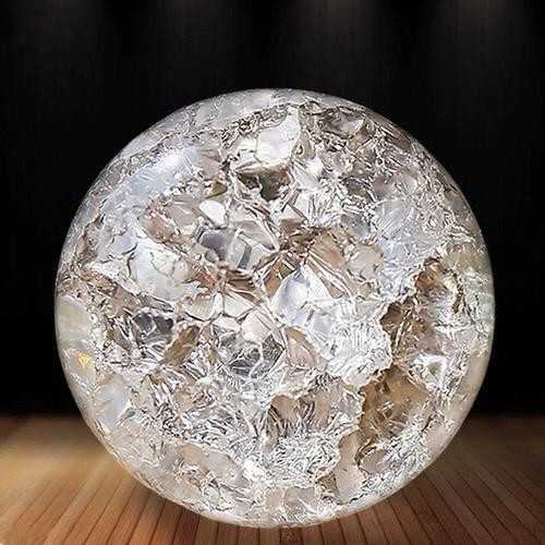 Bolinha De Vidro Cristal Para Fontes De Água Bolinha 5cm em Oferta na Shopee